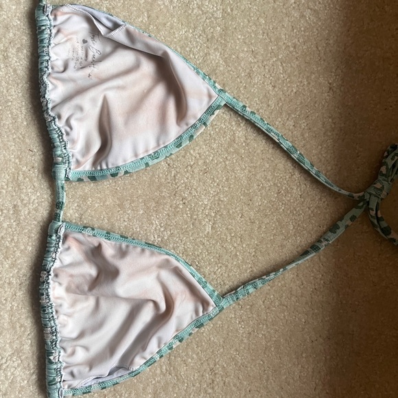 Leopard Print Green Bikini Set - Picture 4 of 5